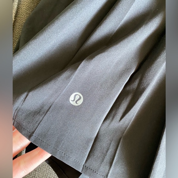 Lululemon Pleated Tennis Skirt Black Size 10 - Picture 5 of 8